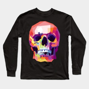 Colorful skull Long Sleeve T-Shirt